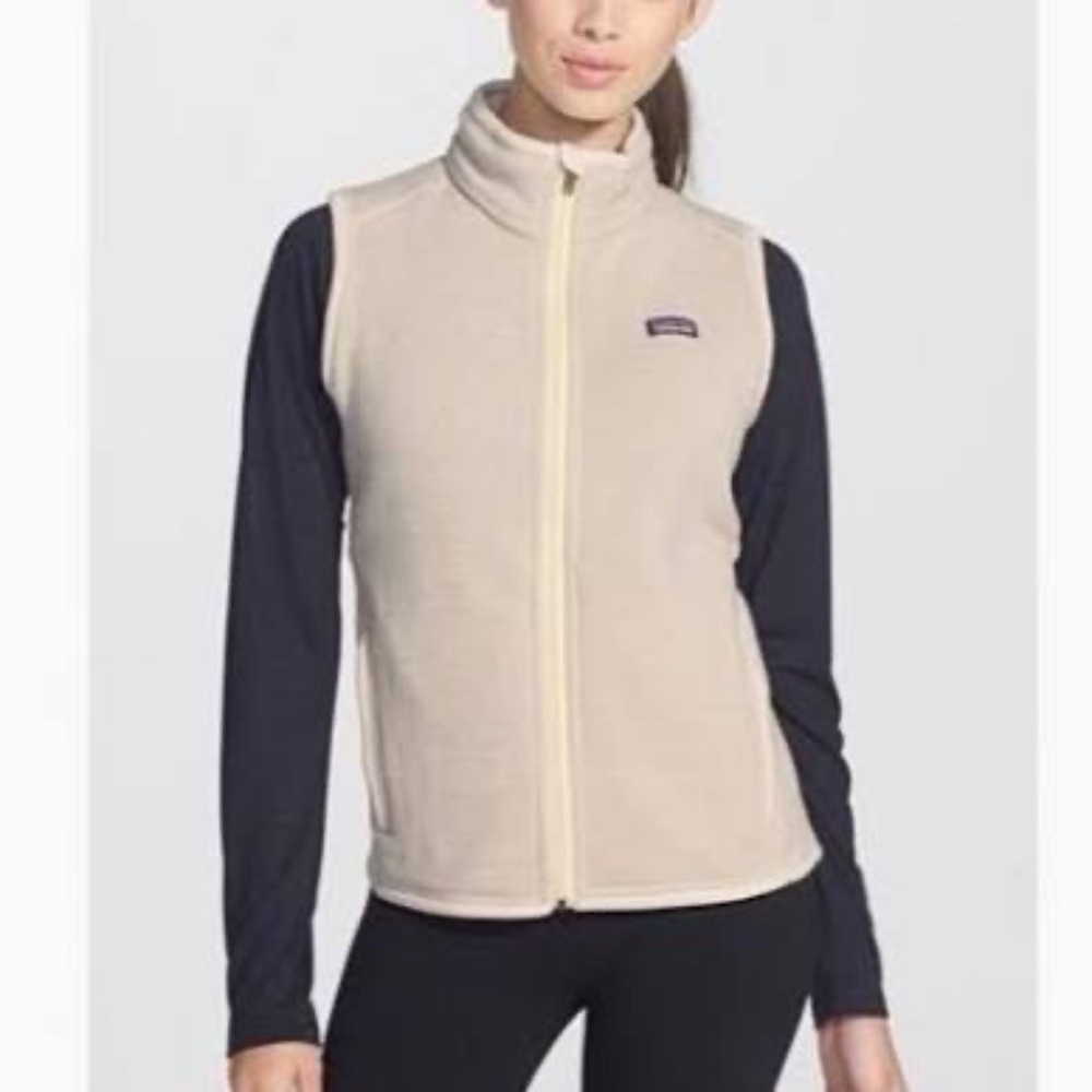 Patagonia Better Sweater Vest-Birch White-Sz S